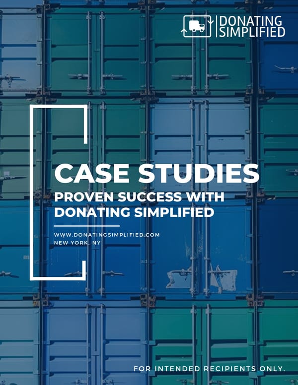Case Studies - Page 1